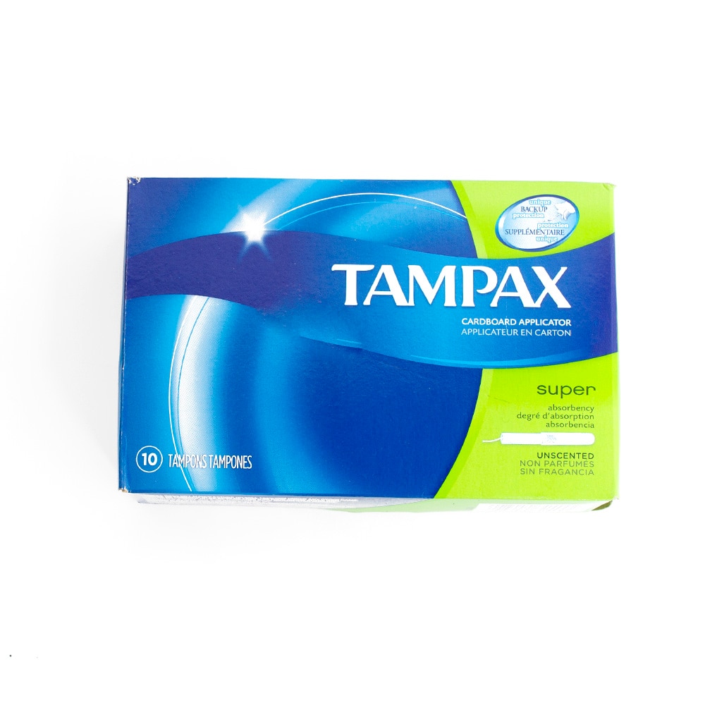 Tampax, Tampons, Super, 10 Count